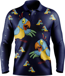  Psycho Parrot Fishing Shirts - fungear.com.au