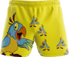 Psycho Parrot Shorts - fungear.com.au