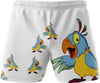 Psycho Parrot Shorts - kustomteamwear.com