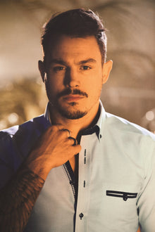  Purple Bow 40 Men's Shirt - kustomteamwear.com