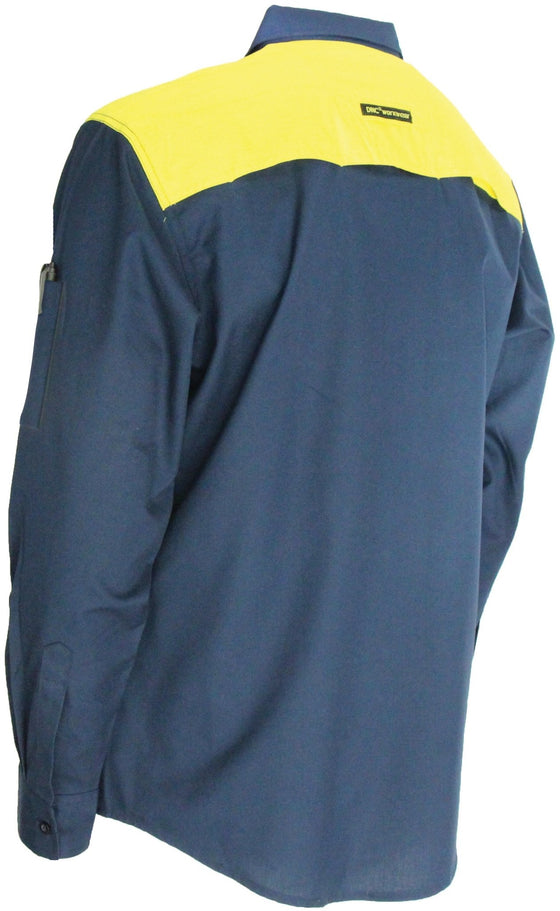RipStop Cool Cotton Tradies Shirt, L/S - kustomteamwear.com
