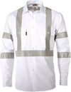 RTA NIGHT WORKER WHITE SHIRT WITH CSR R/TAPE. - kustomteamwear.com