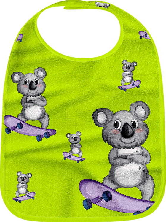 Skater Koala Bibs - fungear.com.au