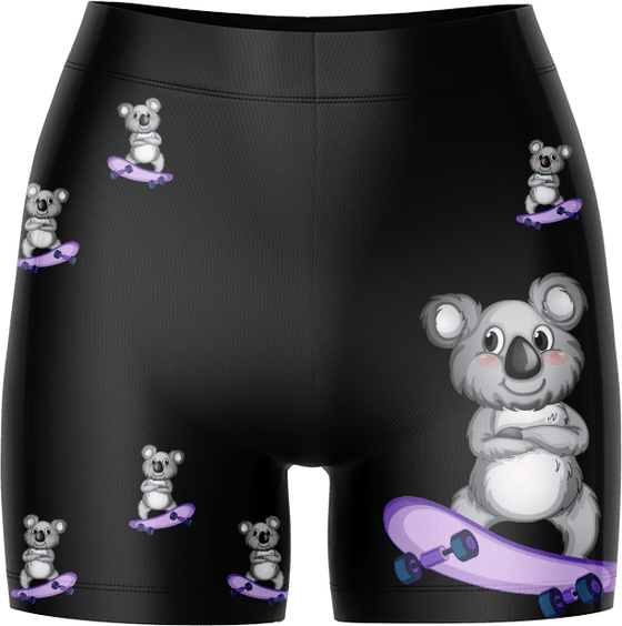 Skater Koala Bike Shorts - fungear.com.au
