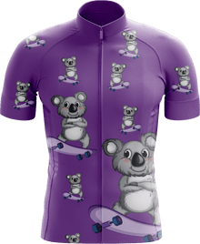  Skater Koala Cycling Jerseys - fungear.com.au