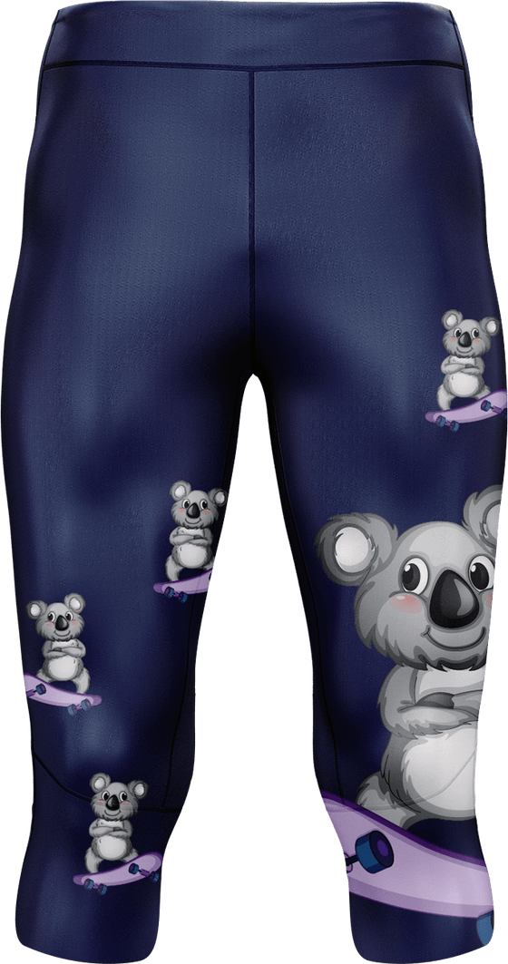 Skater Koala tights 3/4 or full length - fungear.com.au