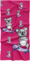 Skater Koala Towels - fungear.com.au