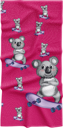  Skater Koala Towels - fungear.com.au