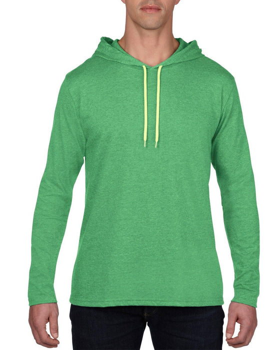 Softstyle Adult Long Sleeve Hooded T-Shirt - kustomteamwear.com