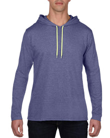  Softstyle Adult Long Sleeve Hooded T-Shirt - kustomteamwear.com