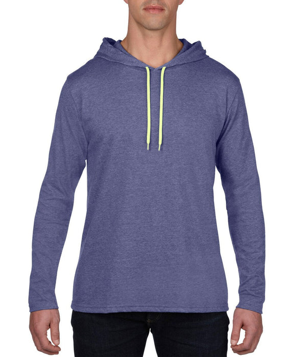 Softstyle Adult Long Sleeve Hooded T-Shirt - kustomteamwear.com