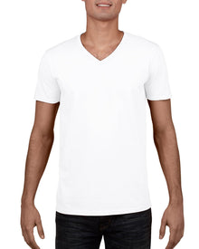  Softstyle Adult V-Neck T-Shirt - kustomteamwear.com