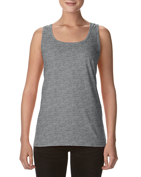 Softstyle Ladies' Racerback Tank - kustomteamwear.com