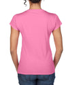 Softstyle Ladies' V-Neck T-Shirt - kustomteamwear.com