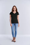 Softstyle Ladies' V-Neck T-Shirt - kustomteamwear.com