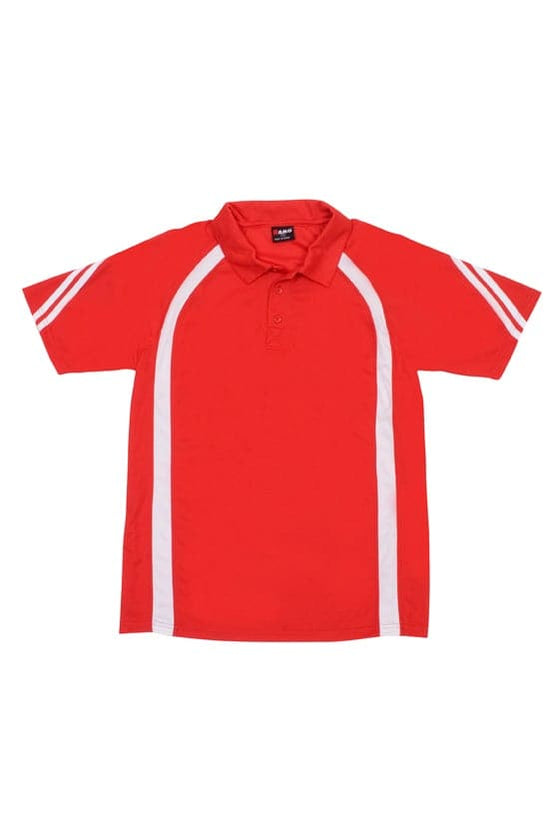 Sports Polo - Polyester Micro Mesh Short Sleeve - kustomteamwear.com