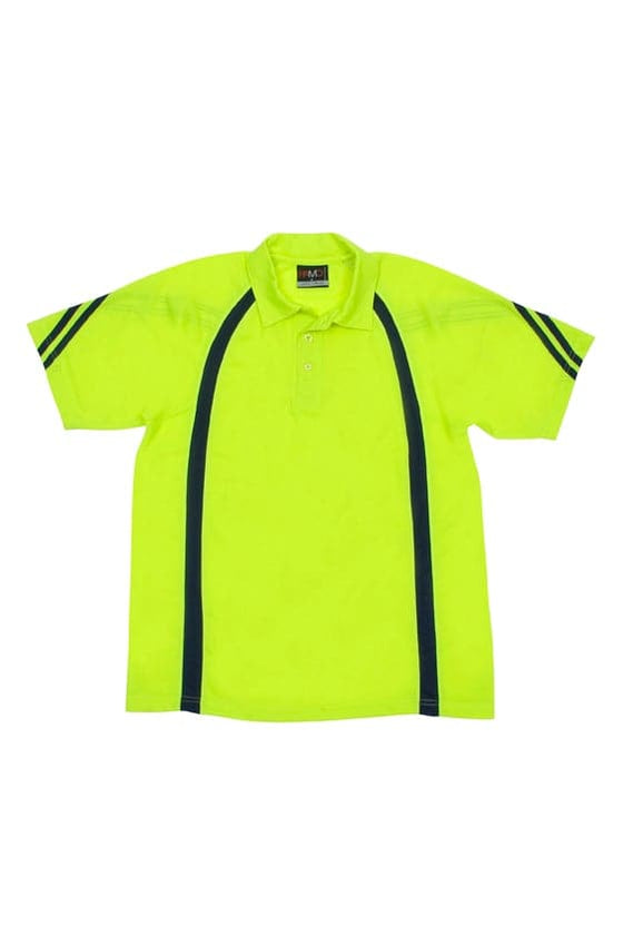 Sports Polo - Polyester Micro Mesh Short Sleeve - kustomteamwear.com