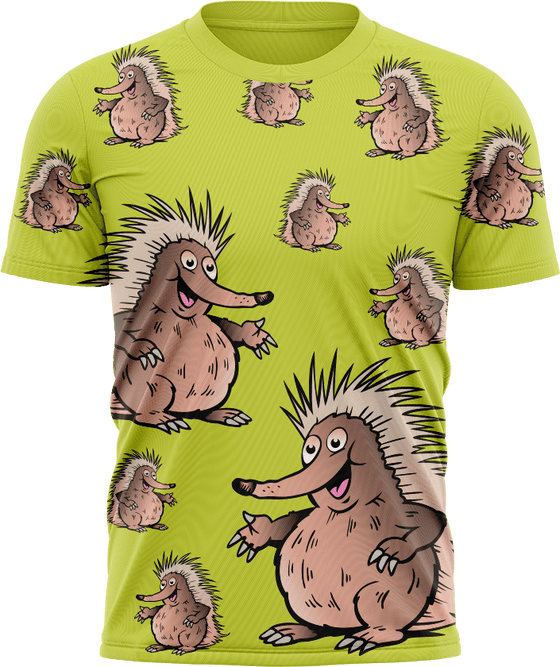 Spunky Echidna T Shirts - fungear.com.au