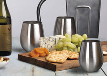  Stemless Stainless Steel Wine Glass Set - kustomteamwear.com