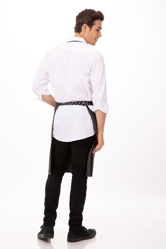 Stripe Apron - Full Bib - kustomteamwear.com