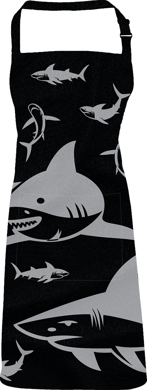 Swim with Sharks Apron - fungear.com.au