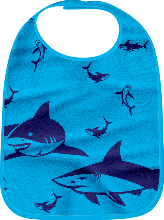 Swim with Sharks Bibs - fungear.com.au