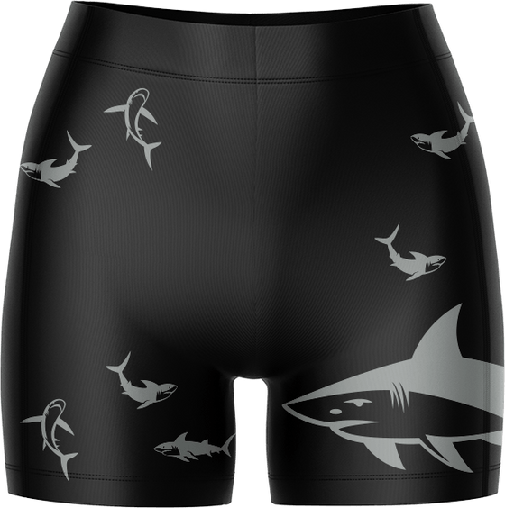 Swim With Sharks Bike Shorts - fungear.com.au