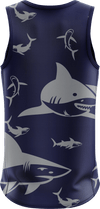 Swim with Sharks Singlets - fungear.com.au