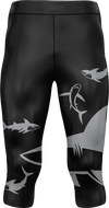 Swim With Sharks tights 3/4 or full length - fungear.com.au