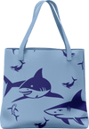 Swim With Sharks Tote Bag - fungear.com.au