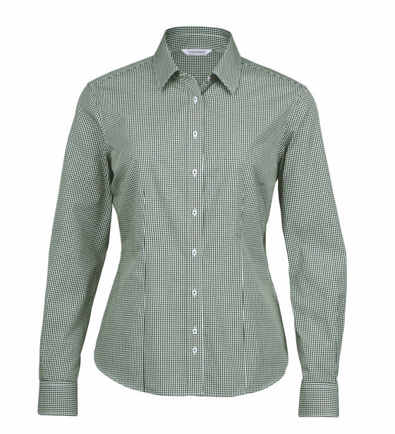The Kingston Check Shirt - Womens - kustomteamwear.com