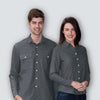 The Montreal Chambray Shirt - Mens - kustomteamwear.com