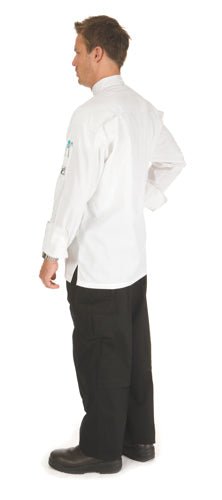 Three Way Air Flow Chef Jacket - Long Sleeve - kustomteamwear.com