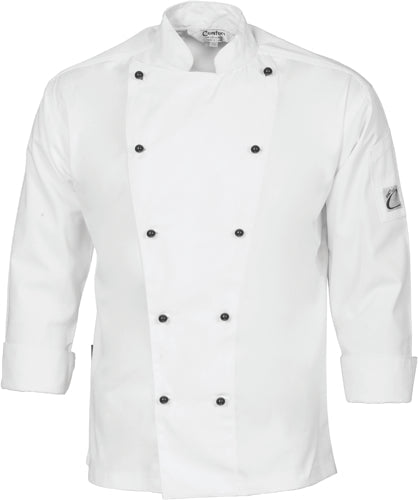 Traditional Chef Jacket - Long Sleeve - kustomteamwear.com