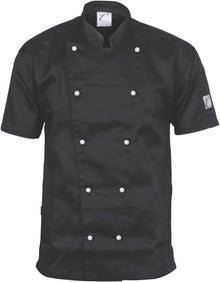  Traditional Chef Jacket - Short Sleeve - kustomteamwear.com