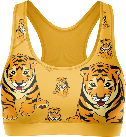 Tuff Tiger Crop Top - fungear.com.au