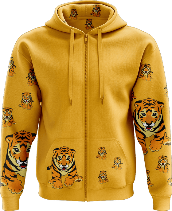 Tuff Tiger Full Zip Hoodies Jacket - fungear.com.au