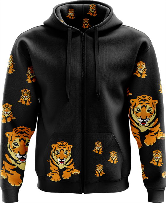 Tuff Tiger Full Zip Hoodies Jacket - fungear.com.au