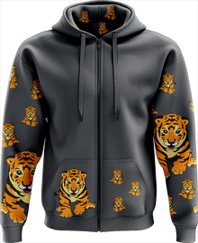  Tuff Tiger Full Zip Hoodies Jacket - fungear.com.au