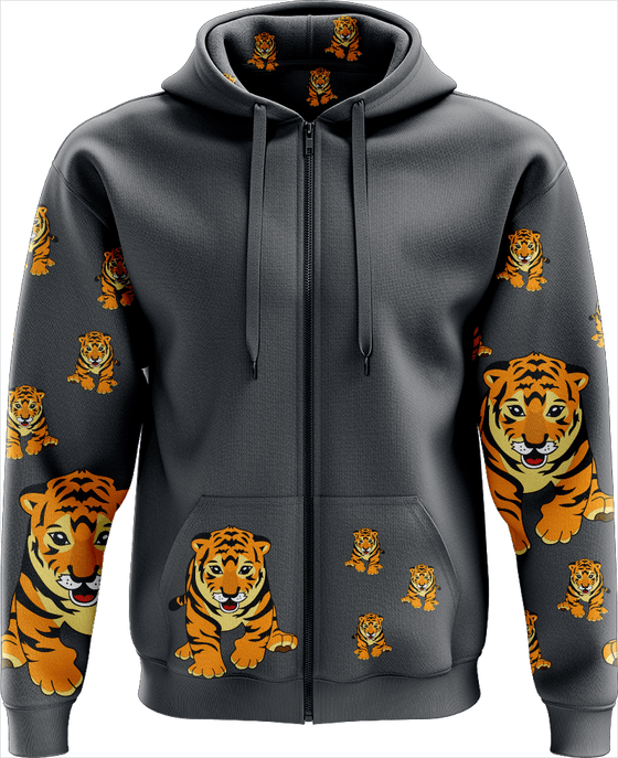 Tuff Tiger Full Zip Hoodies Jacket - fungear.com.au