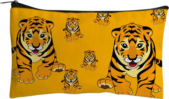 Tuff Tiger Jumbo Pencil Case - fungear.com.au