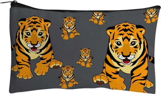 Tuff Tiger Jumbo Pencil Case - fungear.com.au