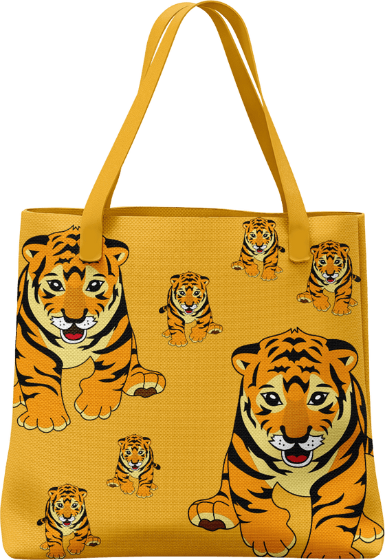 Tuff Tiger Tote Bag - fungear.com.au