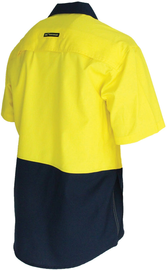 Two-Tone RipStop Cotton Cool Shirt, S/S - kustomteamwear.com