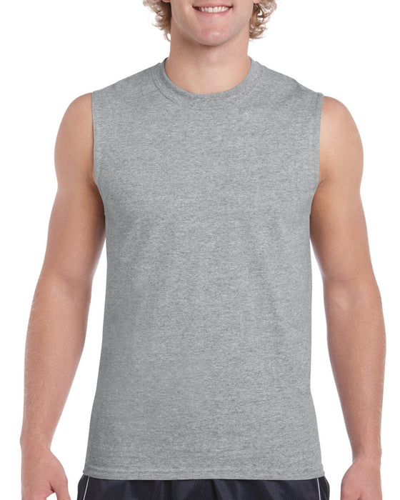 Ultra Cotton Adult Sleeveless T-Shirt - kustomteamwear.com