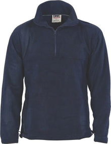  Unisex Half Zip Polar Fleece - kustomteamwear.com