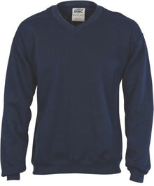  V Neck Fleecy Sweatshirt (Sloppy Joe) - kustomteamwear.com