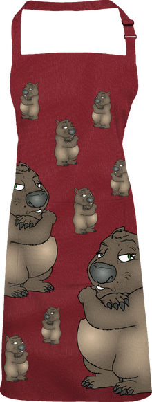  Wally Wombat Apron - fungear.com.au