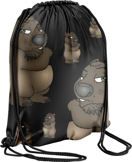 Wally Wombat Back Bag - kustomteamwear.com