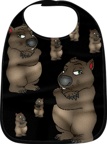  Wally Wombat Bibs - fungear.com.au